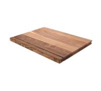 Healifty Planche à Découper Surface Antidérapante Forme Livre en Bois D'acacia Planche de Charcuterie Marron pour Viande et Légumes Cuisine et Réceptions