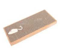 Healifty Planche à Gratter Protège Meubles en Papier Ondulé pour Chat Marron, Résistante à l'usure Adaptée à Différents Espaces pour Chats et Chatons