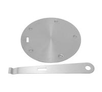 Healifty Plaque De Cuisson à Induction Pour Cuisinière à Gaz Diffuseur De Chaleur Acier Inoxydable Plaque Adaptation Pour Ustensiles De Cuisine