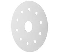 Healifty Plaque Diffuseur Chaleur Induction Acier Inoxydable Adaptateur Cuisson pour Cuisinière et Batterie de Cuisine Accessoire Pratique et Résistant