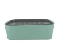 Healifty Plateau Anti-Goutte pour Fontaine à Eau de Chat, Compatible Universellement, en PP Vert, Étanche, Adapté pour Animaux Domestiques Petits en Intérieur et Extérieur