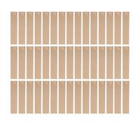 Healifty Pochette à Baguettes Kraft Étanche Jetable Portable pour Couverts Personnels en Papier Kraft pour Pique-niques et Usage Scolaire 200 Pièces