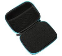 Healifty Pochette De Rangement Imprimée pour Bouteilles D'huile Essentielle 12 Compartiments 15ml Format Compact Bleu Léger Portable Voyage