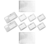 Healifty Pochoirs pour Guide D'écriture de Lettrage en Plastique Solide 4 Modèles pour Adressage D'enveloppes, Invitations et Cartes Règles D'espacement Précises pour Calligraphie