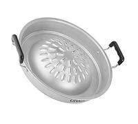 Healifty Poêle Barbecue Aluminium Portable pour Grillades Plein Air Plaque Professionnelle Multifonction pour Viande Adaptée Aux Réunions et Camping Surface Lisse Résistante Chaleur