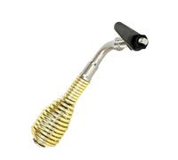 Healifty Poignée à Ressort pour Cheminée et Barbecue - Poignée de Rechange Robuste pour Porte de Poêle à Granulés - Protection Anti-Brûlure Fixation Sécurisée - Compatible Poêle à Bois et