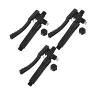 Healifty poignée de pulvérisateur de rechange, remplacement de la lance de pulvérisation, PP noir, 3pcs, interface filetée φ18mm×5mm, pour jardinage domestique et agriculture