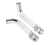 Healifty Poignées Guidon Vélo Shofar Alliage Aluminium Antidérapantes avec Fixation Serrage Accessoire Confort pour Soulager Douleurs Main et Poignet Lot