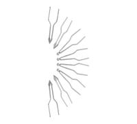 Healifty Pointes de Stylo à Pyrogravure 8 Pièces Embouts en Fil Métallique pour Pyrograveur Bois, Accessoires de Remplacement pour Gravure Créative