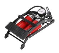 Healifty Pompe à Pied Portable Haute Pression pour Vélo et Moto Pédale Double Barillet Multifonction Gonflage Rapide pour Ballons et Objets Gonflables Compacte