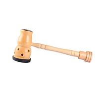 Healifty Porte-Brûleur À Moxa Portable Boîte De Mini À Un Trou avec Clip De Fixation Anneau Métallique Réglable Et Base Anti-Brûlure pour Moxibustion À Domicile