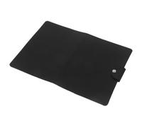 Healifty Porte-Carte Adapté en Cuir PU Noir de Score de Golf Poche Portable et Léger, Accessoire Multifonction pour Golfeurs Lors des Parties de Golf