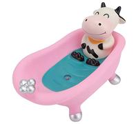 Healifty Porte-savonnette De Drainage Dessin Animé Motif Vache Petit Format Plastique, Outil De Séchage De Savonnette Résistant, Étui à Savonnette Salle De Bain, Utilisation Douche Et Lavabo