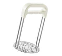 Healifty Presse-purée Manuel Acier Inoxydable Outil de Cuisine Réutilisable pour Pommes de Terre Légumes et Fruits Large Surface de Pressage Ergonomique pour Purée Facile à Préparer