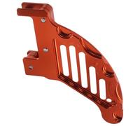 Healifty Protection Cache-disque de Frein à Disque Moto en Alliage D’aluminium Orange Compatible Moto, Protège-étrier de Frein Arrière Montage Rapide pour Usage Tout-usage, Résistance
