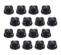 Healifty Protections d'Angle Enveloppantes 16 Pièces pour Haut-Parleurs Coins Anti-Collision en Plastique pour Caissons de Basses Adaptées pour Scène et Emballage de Meubles