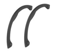 Healifty Protections de Snowboard en Caoutchouc Antichoc 2 Pièces Bandes Pare-Chocs pour Nose et Tail Adhésives et Légères Accessoire Protège-Skateboard Usage Sportif et Plein Air