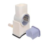 Healifty Râpe à Main Multifonction avec Manivelle Coupe-légumes Rotatif Sécurisé Lames pour Trancher Râper et Émincer Pommes de Terre Oignons et Carottes Ustensile Compact pour Cuisine