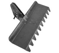 Healifty Râteau de Nivellement Sol 40 CM en Acier Robuste Prise Ergonomique, Outil de Jardinage pour Pelouse et Terrain Accidenté, Accessoire pour Aménagement Extérieur et Semis