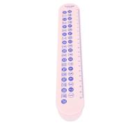 Healifty Règle Numérique à Glissière pour Garçon Fille Apprentissage Mathématique Addition Soustraction Maternelle Outil Éducatif Robuste Rose
