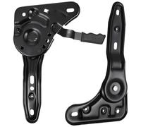 Healifty Régleur Inclinaison de Siège de Bureau Métal Noir Ajusteur Angle pour Dossier de Chaise Gaming Stabilité Renforcée et Installation Facile