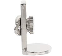 Healifty Repose-pouce de Clarinette, Repose-doigt pour Clarinette, Alliage de Zinc Argenté, Réglable, Deux Trous de Fixation, sans Anneau de Sangle, pour Clarinettiste Débutant