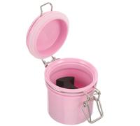 Healifty Réservoir à Cils Professionnel Étanche 200ml en Plastique Rose Protection L'humidité pour Salon et Usage Domestique