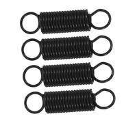 Healifty Ressorts de Crochet de Porte Micro-ondes Universels 4 Pièces, Métal Solide, Ressort de Tension et Verrouillage, Réparation Électroménager, Accessoires pour Four à Micro-ondes, Kit