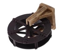 Healifty Roue à Eau pour Cascade Décoration De Fontaine Miniature Accessoire De Jardin Féerique Micro-Ornement pour Bassin Et Pelouse