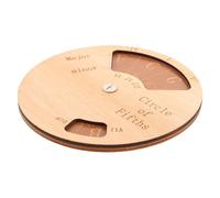 Healifty Roue des en Bois pour Guitare Portable Outil d'Apprentissage des Accords Gammes Guide d'Accords Pratique pour Débutants et Musiciens Accessoire Pédagogique pour Progression