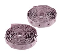 Healifty Ruban à Bouton-pression Violet 25x25 Mm, 3 M Ceinture à Boutons-pression Diy, Bande à Pression en Tissu et Plastique, Accessoires de Couture pour Bodys, Robes et Vêtements,