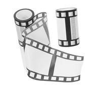 Healifty Ruban Adhésif de Bricolage 2 Rouleaux Motif Pellicule, Adhérence Forte, Facile à Retirer, pour Projets DIY et Journaling sur Papier et Carnets