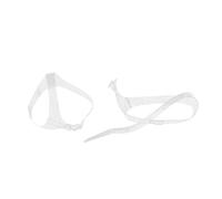 Healifty Sangles Amovibles de Chaussure Transparent Détachables Bretelles Réglable pour Femmes à Talons Hauts 1 Paire