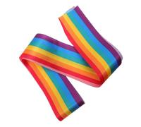 Healifty Sash Arc Ciel LGBT pour Fierté Accessoire de Fête pour Événements Parades Ceinture Événementielle Doux et Confortable