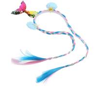 Healifty Serrage-Tête Sirène à Paillettes pour Fille et Femme Bandeau Décoratif Queue de Sirène Bleu Rose et Blanc Accessoire Léger en Plastique pour Fêtes Carnaval et Cosplay