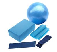 Healifty Set de Accessoires Yoga avec Balles Pilates Légères Durables pour Entraînement Posture et Flexibilité