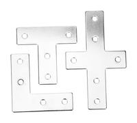 Healifty Set de Connecteurs Angle Aluminium pour Meubles Équerres Plates T et Croisées Support de Fixation Robuste pour Profilés Industriels
