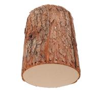 Healifty Souche de Bois Réaliste Décorative Diamètre 15 CM X Hauteur 20 CM Support D’Exposition Rustique Léger pour Porte-Bougie Chauffe-Plat et Décoration de Table Accessoire