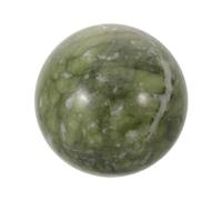 Healifty Sphère de Jade Naturel 4-5 Cm - Boule de Cristal Verte Polie en Pierre de Jade Authentique - Ornement Feng Shui pour Décoration Intérieure, Bureau et Harmonisation Énergétique