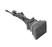 Healifty Statue Liberté Décor Métallique de Modèle Bureau et Maison Ornement Symbolique Liberté