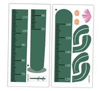 Healifty Sticker Mural Toise Garçon Et Filles Cactus Vert Autocollant Mesure Hauteur Du Mur En Pvc Résistant Déchirable Décoration Chambre D'garçon Et Filles Crèche Salle De Jeux