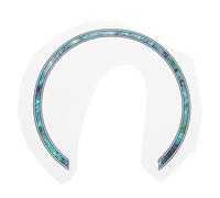 Healifty Sticker Rosace Guitare Acoustique Auto-adhésif Décoratif pour Trou Sonore Compatible Guitares Classiques sans Dommage Facile à Retirer