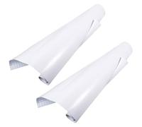 Healifty Stickers Muraux Tableau Blanc Effaçable à Sec 2 Pièces 45x100 Cm, Feuilles Autocollantes Amovibles Épaisses en Pe, Tableau Blanc Réutilisable pour École, Bureau et Dessin D’garçon