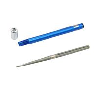 Healifty Stylo Affûteur Multifonction Portable avec Pierre Rétractable Aiguisage Précis pour Couteaux de Cuisine et Outils Extérieurs Compact et Facile à Transporter