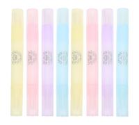 Healifty Stylo Correcteur de Vernis à Ongles et Liquide Doux Design Compact 8 Pièces avec Pointe Fine en ABS pour Nettoyer les Bords et Côtés des Ongles lors de Voyages ou Fêtes