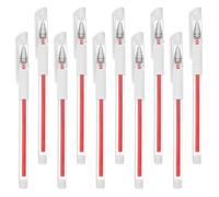 Healifty Stylo Marqueur Étanche 10 Pcs Rouge Pointe Fine pour Sourcils Professionnels Marquage Précis Maquillage Beauté