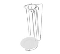 Healifty Support à Brochettes pour Grillades De Barbecue Acier Inoxydable Support De Brochettes pour Cuisine Ustensiles pour Barbecue De Cintres Domestique