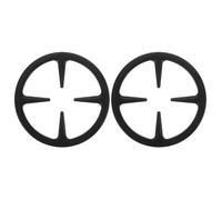 Healifty Support Antidérapant pour Cafetière et Brûleur à Gaz en Fer Robuste, Design Innovant, 2 Pièces pour Cuisson à Domicile