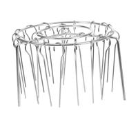 Healifty Support Brochette Barbecue Vertical Acier Inoxydable De Brochettes Empilables Pour Friteuse à Air Et Four Conception Spacieuse Pour Fruits Et Viande