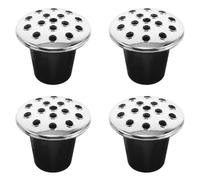 Healifty Support de Fleurs Funéraire en Plastique Forme Lotus 4pcs, Facile à Installer et Réutilisable pour Décorations de Tombeaux Lors D'événements Commémoratifs